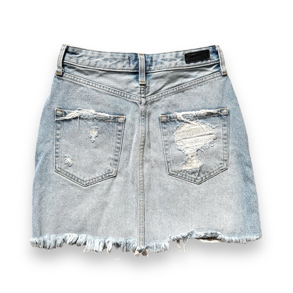 Abercrombie & Fitch Zoe Natural Rise Vintage A-Line Denim Skirt | Women’s 25 0 - Picture 3 of 6